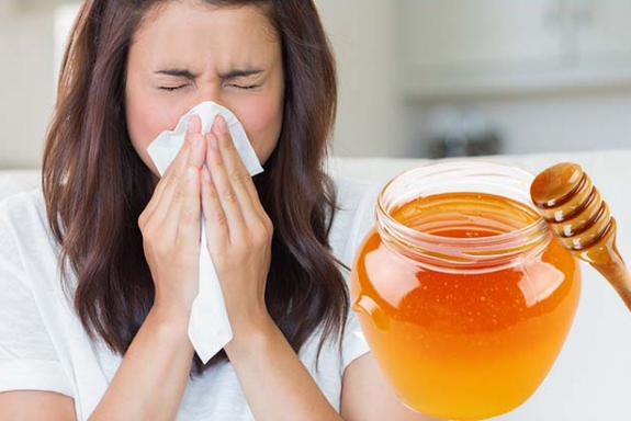 Мёд помогает при простудных заболеваниях